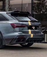 Audi RS6 C8 & RS7 C8 2020-ON with Aftermarket Parts - M Style Rear Diffuser Carbon Fiber / FRP from Aero Republic